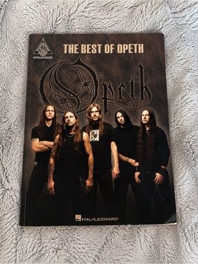 Opeth The Best Of Guitar Tab Book Hal Leonard Authentic Notation Tablature​